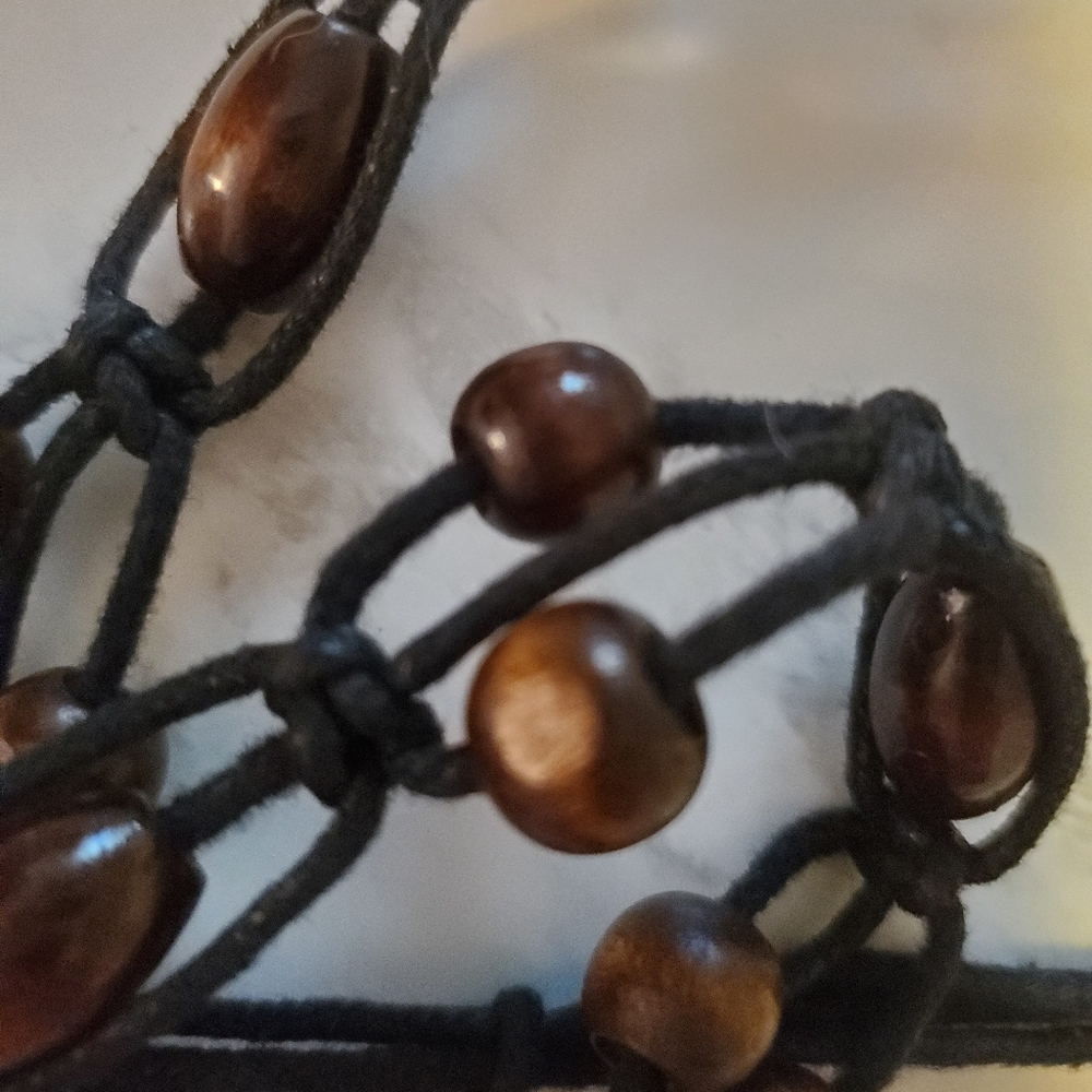 Set Of Two Rope With Beads Belts, One SIZE - Picture 8 of 8